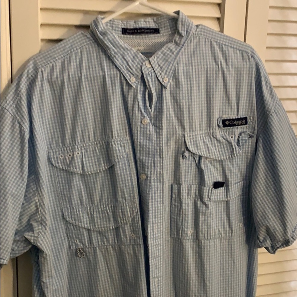 Columbia Men’s Button Down Fishing shirt